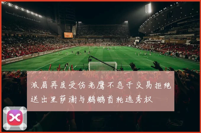 浓眉再度受伤老鹰不急于交易拒绝送出里萨谢与鹈鹕首轮选秀权